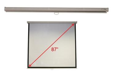 Acer M87-S01MW Rollo Leinwand 220.98 cm 87 Format 1:1 schimmelresistentes abwaschbares Polyester 