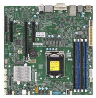 Server MB Super Micro 1xLGA 1151/mATX/2x1Gb LAN      X11CZ-Q 