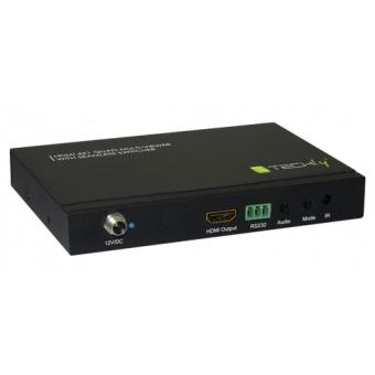 Techly HDMI Switch 4X1 Quad Multi-Viewer 