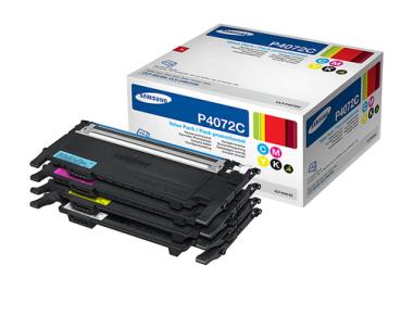 Samsung CLT-P4072C Rainbow kit - Tonerpatrone - 1 x Schwarz, Gelb, Cyan, Magenta (CLT-P4072C/ELS) 