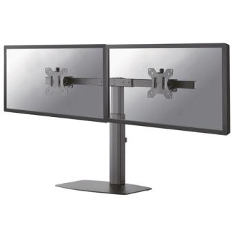 NewStar FPMA-D865DBLACK - Tischhalterung fr 2 LCD-Displays - Schwarz - Bildschirmgre: 25.4-68.6 cm (10 Zoll-27 Zoll) 