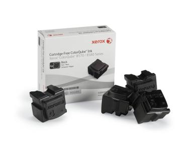 Xerox - Feste Tinten - 4 x Schwarz - 2,150 Seiten - fr ColorQube 8570, 8570DN, 8570DT, 8570N (108R00935) 