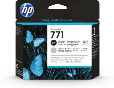 Hewlett-Packard HP 771 - Druckkopf Hellgrau, Photo schwarz (CE020A) 