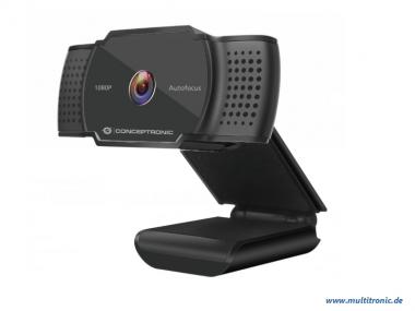 Conceptronic AMDIS06B 2.0MP Full HD Autofocus Webcam USB2.0 