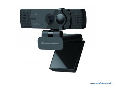 Conceptronic AMDIS07B 8.3MP 4K Autofocus Webcam USB2.0 