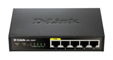 Switch       D-Link DGS-1005P                    5*GE retail 