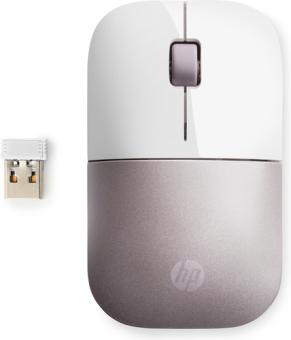 HP Z3700 - Maus - kabellos - 2,4 GHz - kabelloser Empfnger (USB) - pink (4VY82AA#ABB) 