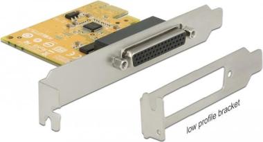 DeLock PCI Express Card > 2 x Serial RS-232 high speed 921K ESD protection - Serieller Adapter - PCIe 2,0 Low-Profile - RS-232 x 2 (62996) 