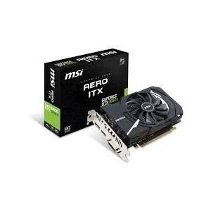 MSI GTX 1050 TI AERO ITX 4G OCV1 - Grafikkarten - GF GTX 1050 Ti - 4 GB GDDR5 - PCIe 3.0 x16 - DVI, HDMI, DisplayPort 