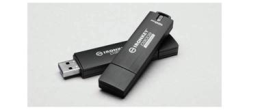 Kingston IronKey D300S - USB-Flash-Laufwerk - verschlsselt - 8GB - USB 3,1 Gen 1 - FIPS 140-2 Level 3 (IKD300S/8GB) 