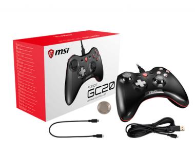 MSI Force GC20 - Game Pad - kabelgebunden (S10-0400030-EC4) 