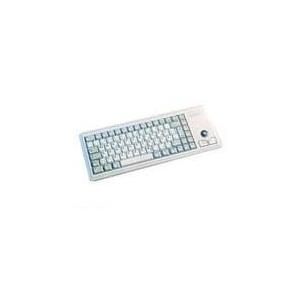 Cherry Compact-Keyboard G84-4400 - Tastatur - USB - Deutsch - Hellgrau (G84-4400LUBDE-0) 