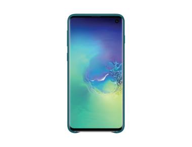 Samsung Leather Cover fr Galaxy S10 grn 