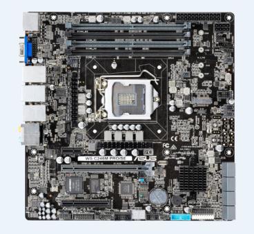 WS C246M PRO/SE, Mainboard 