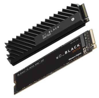 WD Black SSD SN750 Gaming 500GB PCIe Gen3 8Gb/s M.2 High-Performance NVMe SSD Bulk 