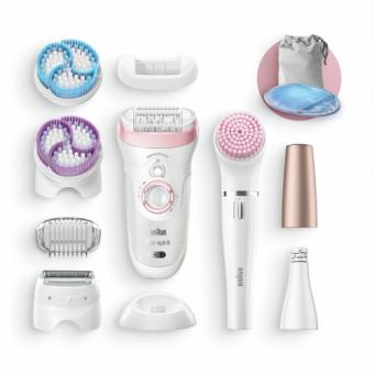 Braun 81683683, Silk-pil 9. Produktfarbe: Wei, Pink, Anzahl der Pinzetten: 40 Pinzette, Display-Typ: LED. Energiequelle: Batterie/Akku, AC Eingangsspannung: 100 - 240V, Akku-/Batterietyp: Integrierte Batterie. Gewicht: 863,74 g, Akkugewicht: 31,9 g. Ver 