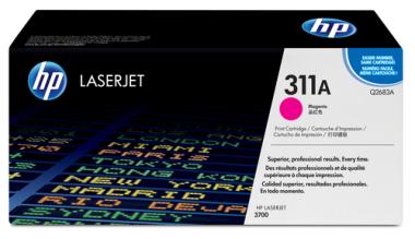 HP 311A - Magenta - Original - LaserJet - Tonerpatrone (Q2683A) - fr Color LaserJet 3700, 3700d, 3700dn, 3700dtn, 3700n 
