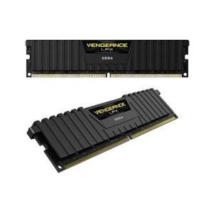 DDR4  8GB PC 2400 CL14 CORSAIR KIT (2x4GB) VengeanceT Black retail 