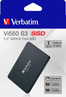 Verbatim Vi500 S3 - SSD - 1 TB - intern - 2.5 Zoll (6.4 cm) - SATA 6Gb/s 
