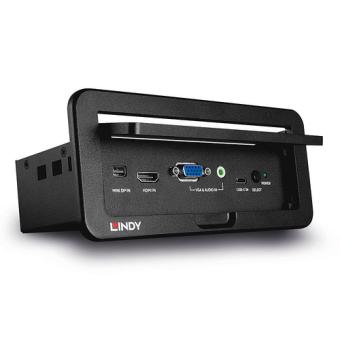 Lindy Multi-format Conference Table Switch - Multiformat auf HDMI-Converter / Scaler / Switcher 