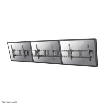 Neomounts by Newstar NS-WMB300 - Klammer - fr 3 LCD-Anzeigen - Schwarz - Bildschirmgre: 101.6-132.1 cm (40 Zoll-52 Zoll) - Wandmontage 