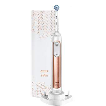 Oral-B Genius 4210201247401 Elektrische Zahnbrste Erwachsener Rotierende-vibrierende Zahnbrste Rosgold - Wei (247401) 