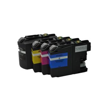 V7 - 4er-Pack - Schwarz, Gelb, Cyan, Magenta - wiederaufbereitet - Tintenpatrone (Alternative zu: Brother LC127XLVALBP) - fr Brother DCP-J4110DW, MFC-J4410DW, MFC-J4510DW, MFC-J4610DW, MFC-J4710DW (V7-BR127-INK4) 