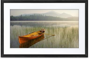 MEURAL 55cm (21,5 Zoll) Leinwand, schwarzer Rahmen 