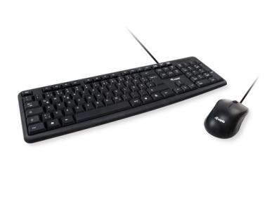 equip life Tastatur Maus Desktop USB 
