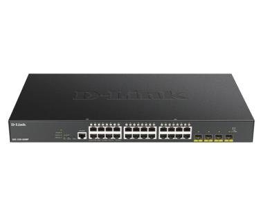 Switch 280mm D-Link DGS-1250-28XMP       4*SFP+/24*GE PoE+ retail 