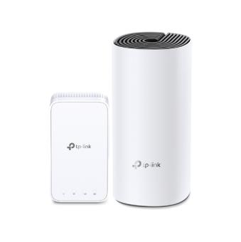 TP-Link Deco M3 - 2 Pack - WLAN-System (Router, Extender) - bis zu 278,7 qm - Netz - GigE - 802.11a/b/g/n/ac - Dual-Band - an Wandsteckdose anschliebar 