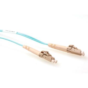 ACT 27 meter LSZH Multimode 50/125 OM3 fiber patch cable duplex with LC connectors LC/LC 50/125 DUP, OM3 27.00M (RL9627) 