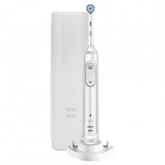 Oral-B Genius 80324760 Elektrische Zahnbrste Erwachsener Rotierende-vibrierende Zahnbrste Wei (247166) 