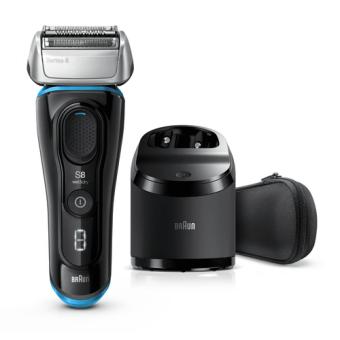 Braun 81666142 Herrenrasierapparat Folienschaber Schwarz - Blau - Silber (199243) 