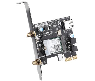 GIGABYTE GC-WBAX200 2.4GHz/5GHz WLAN Karte, Bluetooth 5.1 LE, PCIe x1 