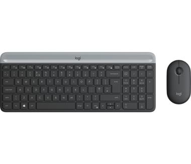 Logitech MK470 Slim Wireless Combo US/INT-Layout / inkl. Maus / graphite 