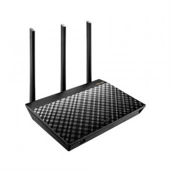 ASUS RT-AC66U B1 - Wireless Router - 4-Port-Switch - GigE - 802,11a/b/g/n/ac - Dual-Band (90IG0300-BO3G40) 