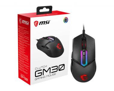 Maus MSI Clutch GM30 Gaming Maus, Black, USB 