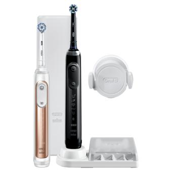 Braun Oral-B Toothbrush Genius 10900N Duopack black/rosegold (276944) (276944) 
