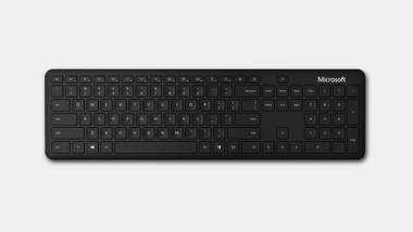 Microsoft Bluetooth Keyboard Tastatur QWERTZ Deutsch Schwarz (QSZ-00006) 