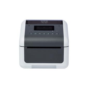 BROTHER Label printer 300 dpi USB + interface serie RS-232C + Ethernet + Wi-Fi + Bluetooth + USB host and a screen (TD4550DNWBXX1) 