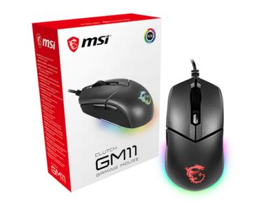 MSI Clutch GM11 Maus Beidhndig USB Typ-A Optisch 5000 DPI (S12-0401650-CLA) 