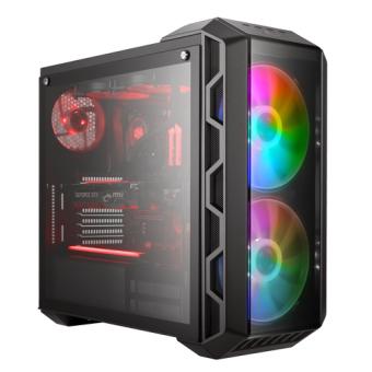 Cooler Master MasterCase H500 ARGB - Tower - Erweitertes ATX - ohne Netzteil (ATX) - Iron Gray - USB/Audio 