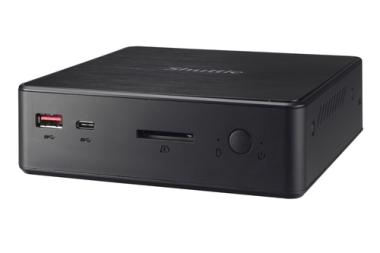 Shuttle Barebone nano NC10U5  i5-8265U  SO-DDR4 black 