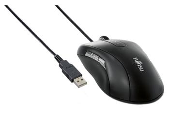 Fujitsu M960 Maus USB Typ-A Blue LED 2000 DPI rechts (S26381-K470-L100) 