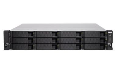 Qnap TS-1886XU-RP - NAS-Server - 18 Schchte - Rack - einbaufhig - SATA 6Gb/s - RAID 0, 1, 5, 6, 10, 50, JBOD, 60 - RAM 8 GB - Gigabit Ethernet / 10Gbps SFP+ - iSCSI - 2U (TS-1886XU-RP-D1622-8G) 