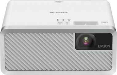 Epson EF-100W - Android TV Edition - 3-LCD-Projektor - tragbar - 16:10 - 720p - Wi-Fi - wei 