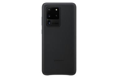 Samsung Leather Cover G988F fr Galaxy S20 Ultra schwarz 