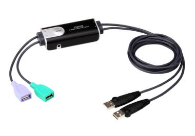 ATEN CS62KM - Tastatur-/Mausschalter - 2 x USB - 1 lokaler Benutzer - Desktop 