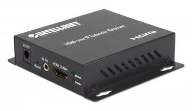 Intellinet HDMI over IP Extender - Receiver - Video-/Audio-/Infrarot-bertrager - bis zu 120 m (208277) 